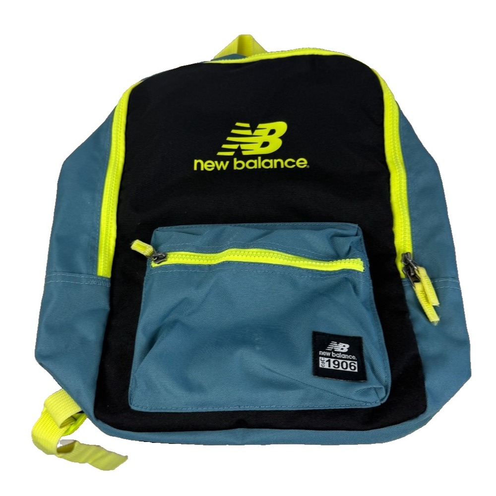 New Balance Booker‎ Jr. Colorblock Nylon School Sports Backpack 14x15
